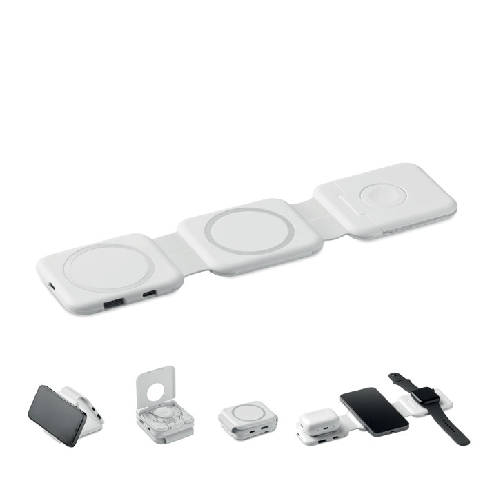 Foldable charging station