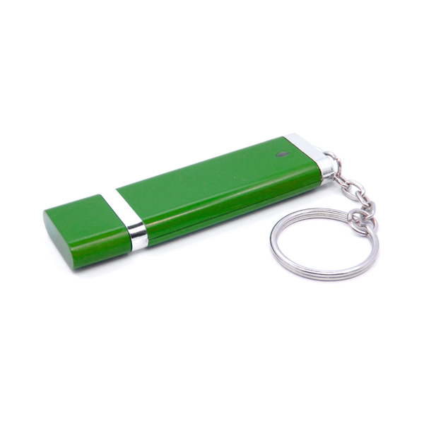 Slim plastic USB flash drive