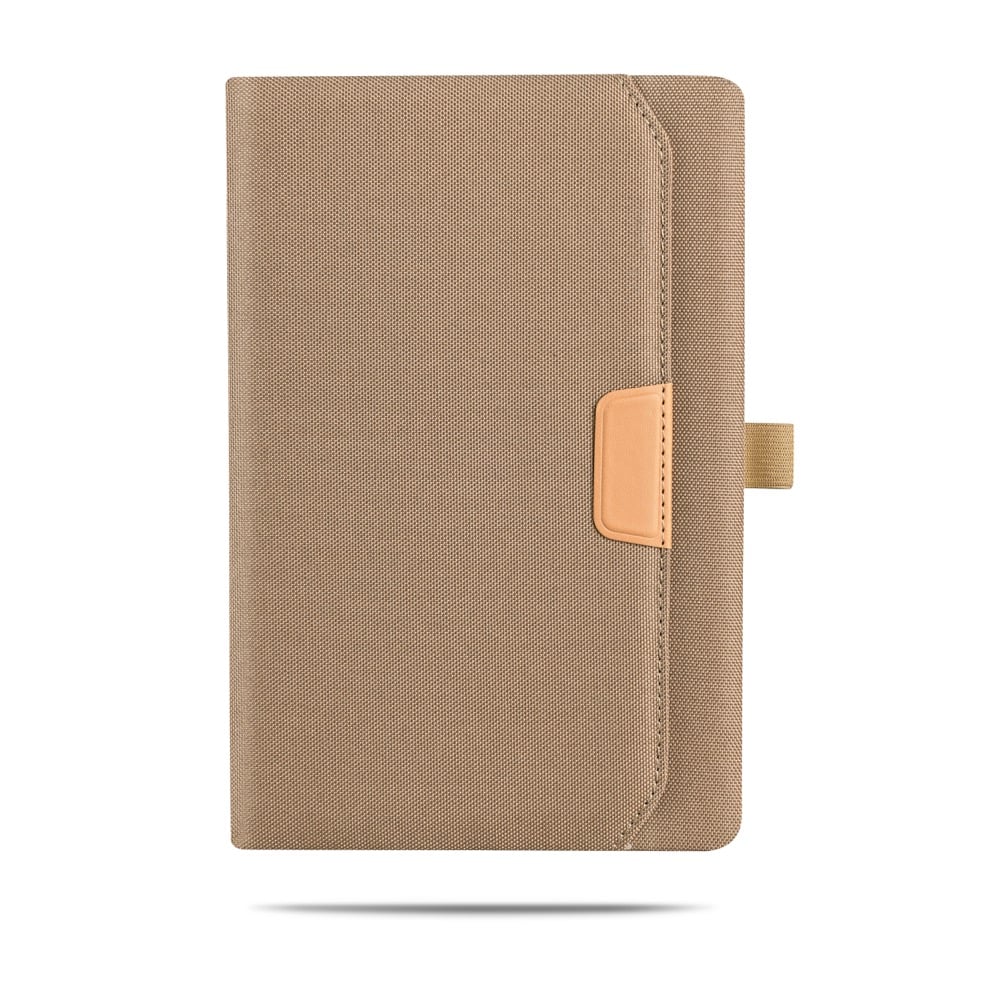 Eco-Friendly A5 notebook with pocket and pen holder