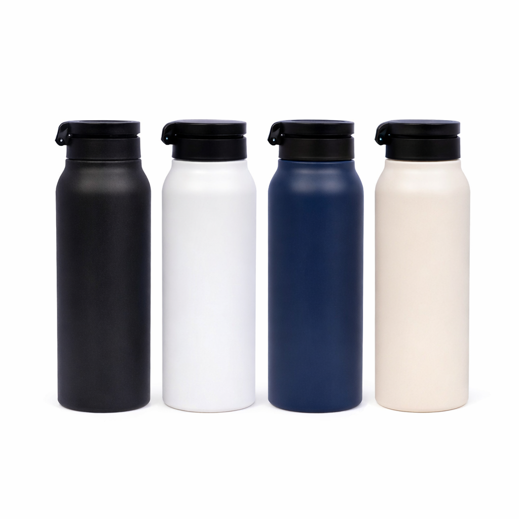 Double Walled Vacuum Bottle with Mag Holder