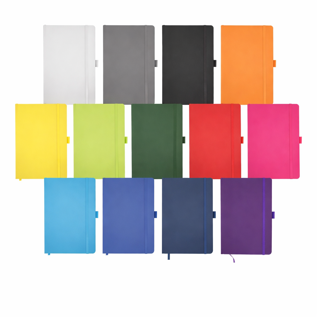 PU Notebooks with Pen Holder in A5 Size