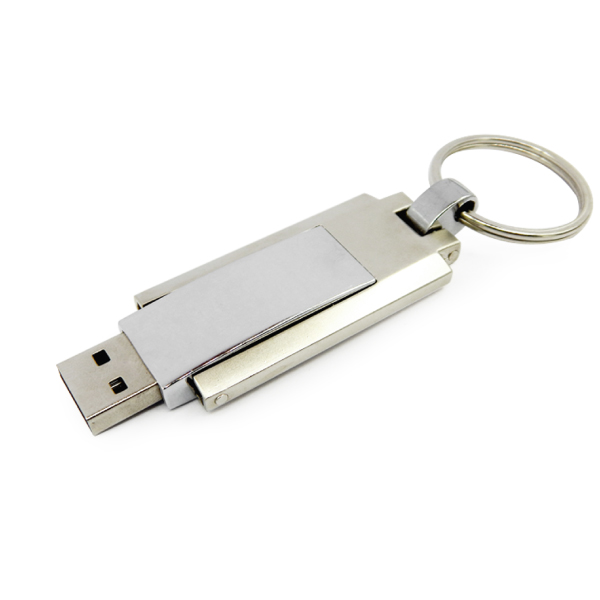 Flip metal USB flash drive
